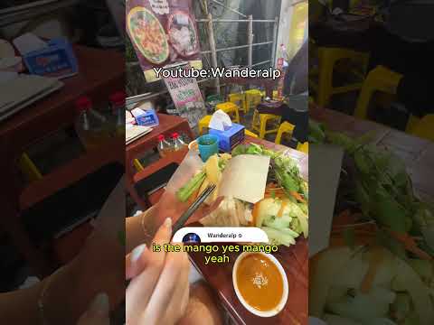 Vietnamese Girl Makes Me Fresh Spring Rolls 🇻🇳🥢
