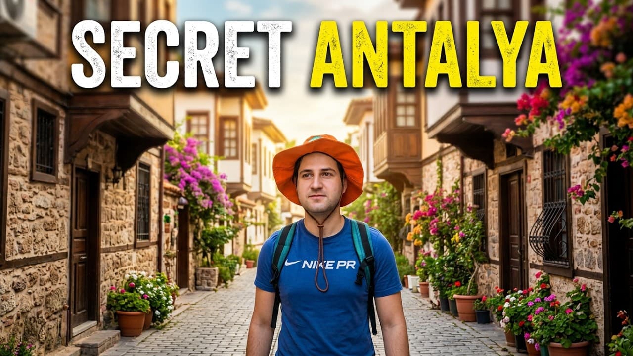 A Slow Walk Through Kaleiçi, Antalya's Old Town