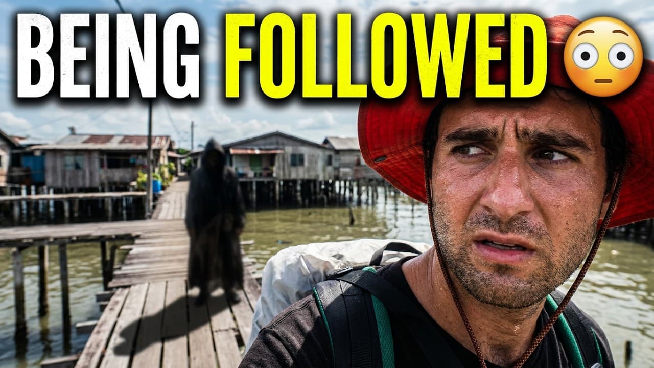 Gaya Island's Floating Village, and the Feeling of Being Followed