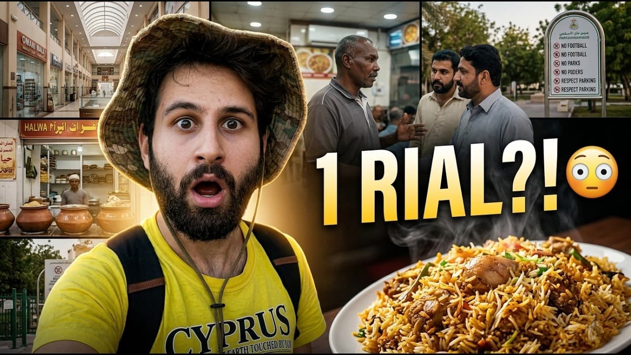 Maskat'ta 1 Riyale Biryani: Umman'da Ucuza Nerede Yenir